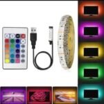Cinta Led RGB 2mts, Con Control y Conexión USB - Imagen 2