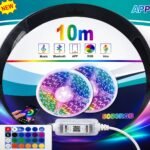 Cinta Led RGB, 10 mts Con Control y Bluetooth
