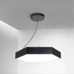Lámpara Colgante Black Out Hexagonal Compacta LED - Imagen 3