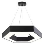 Lámpara Colgante Black Out Hexagonal LED - Imagen 2