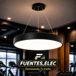 Lámpara Colgante Black Out Circular LED