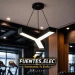 Lámpara Colgante Black Out Moderna LED