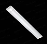 Tubo LED canoa plana 18w 60cm empavonado interior luz blanca 220V