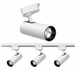 Foco Riel Monofásico Luz Fría Blanca (30w Blanco)